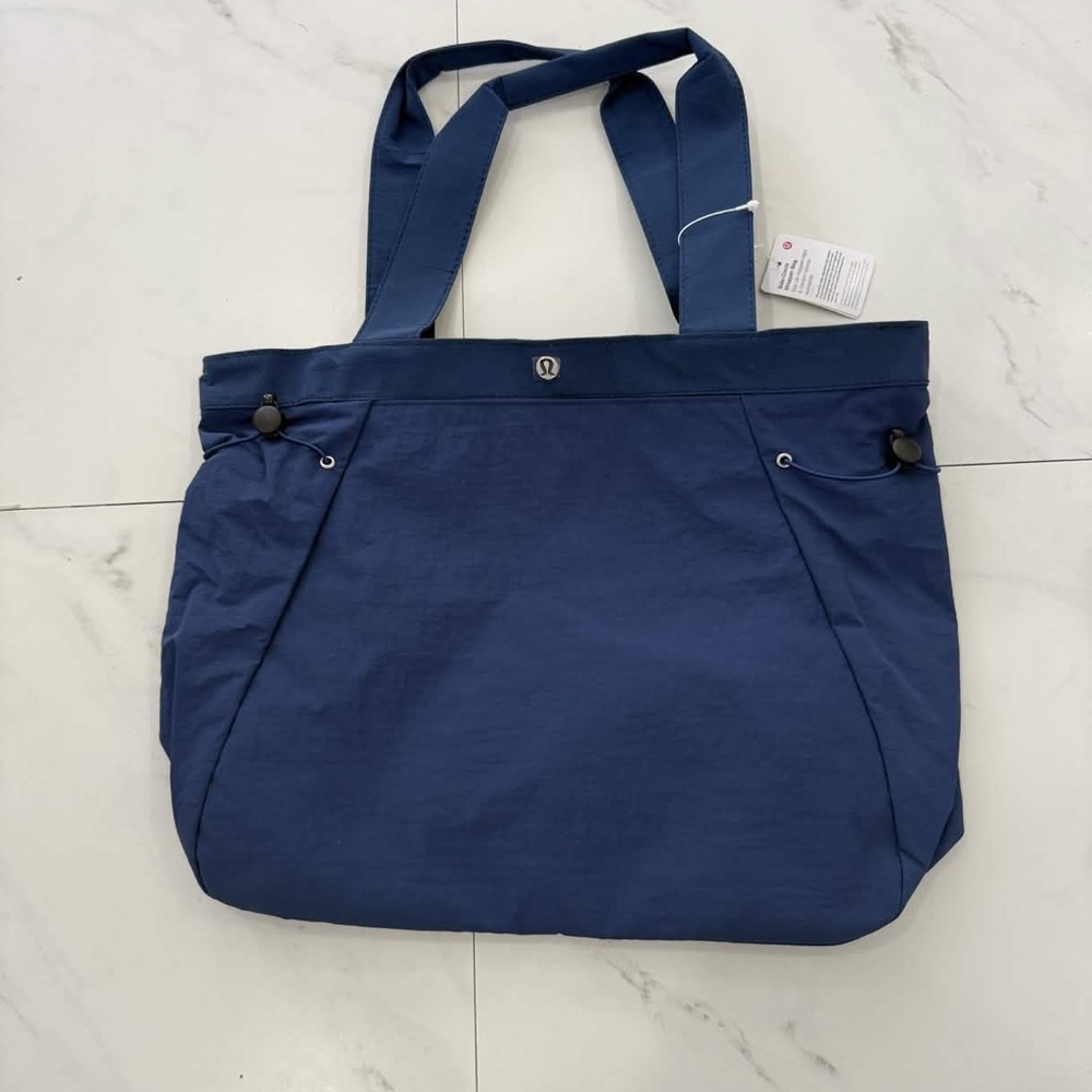 lululemon athletica Navy Blue Tote Crossbody Bag
